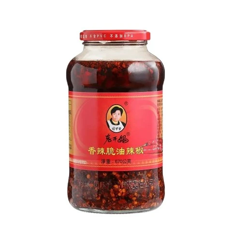 【老干媽】香辣脆油辣椒(670g)