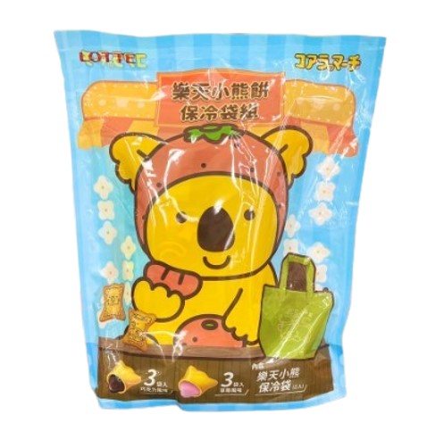 【LOTTE 樂天】小熊餅保冷袋組(72g)