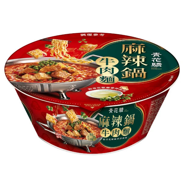 【青花驕】麻辣鍋牛肉麵(肉量升級版)(188g)