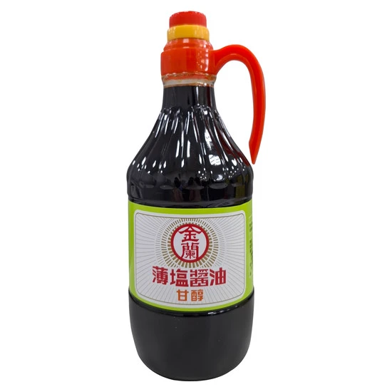 【金蘭】甘醇薄鹽醬油(釀造)(1500ml)
