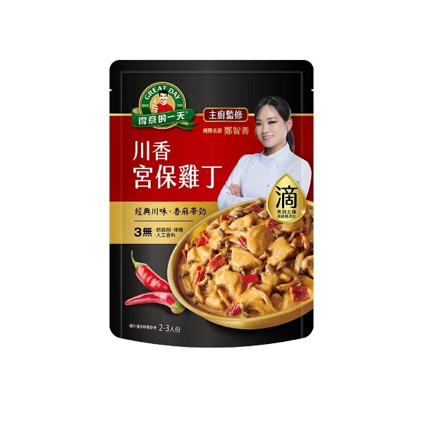 【得意的一天】川香宮保雞丁(400g(固形量200g))