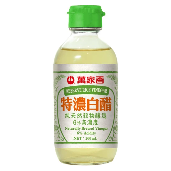 【萬家香】特濃白醋(穀物釀造醋)(200ml)