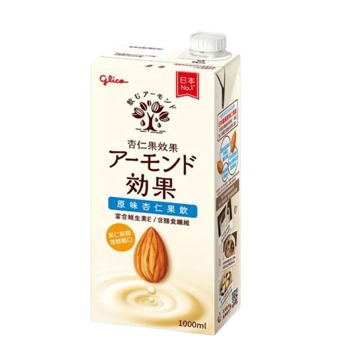 【Glico 格力高】杏仁果效果原味杏仁果飲(1000ml)